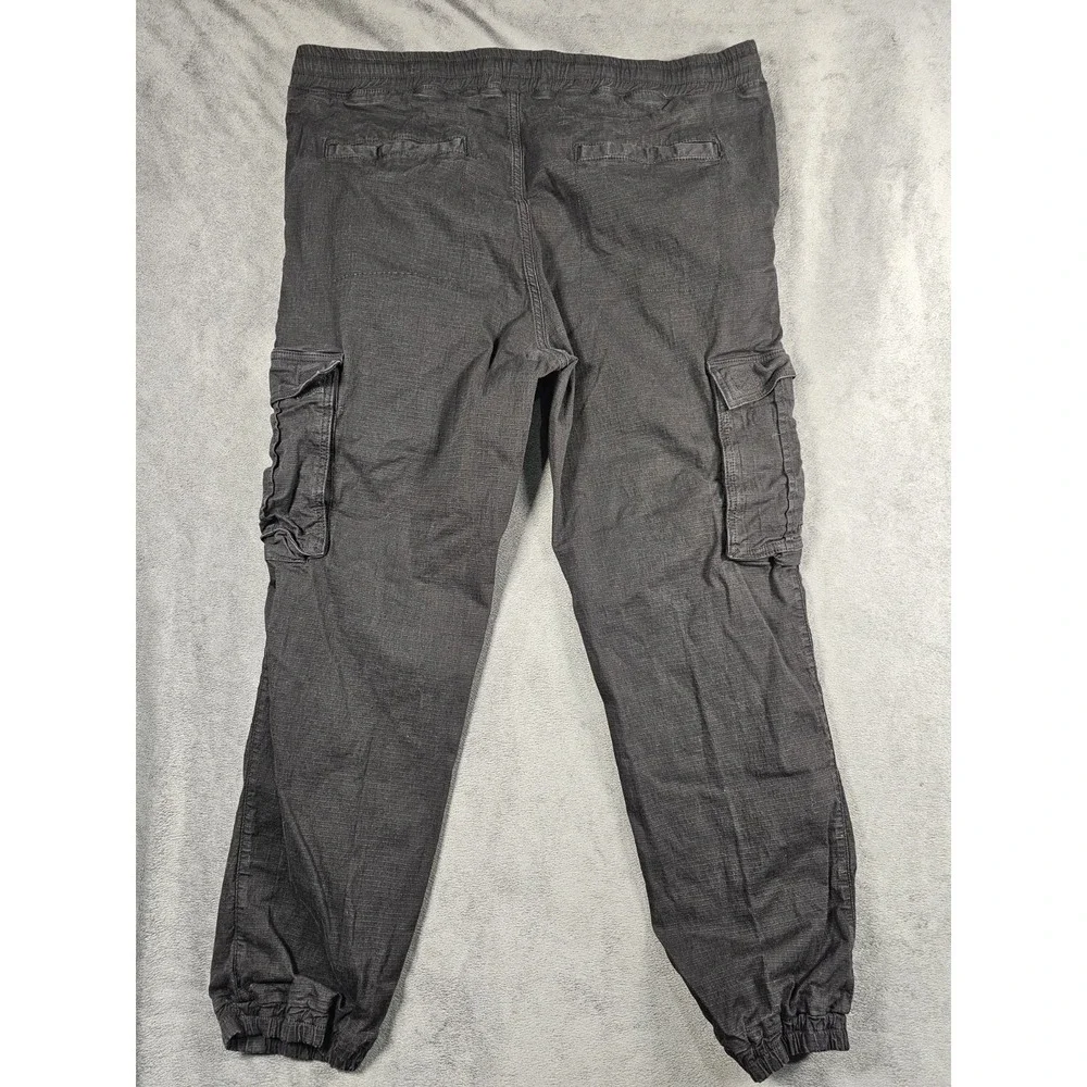 Mavi New Fit‎ Athletic Denim Cargo Joggers Mens 32x28 Black Utility Pants